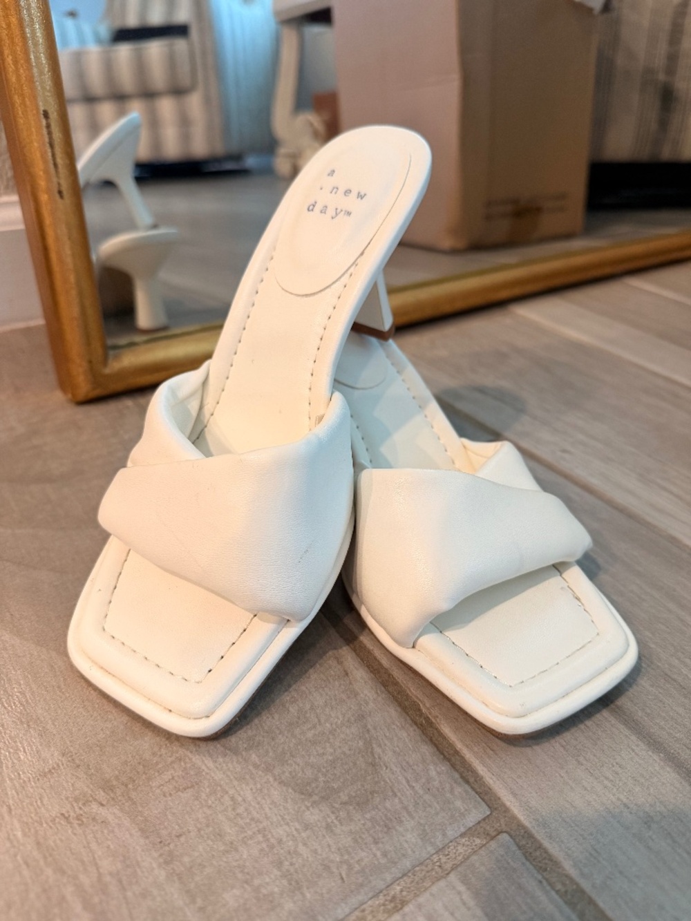 White heels